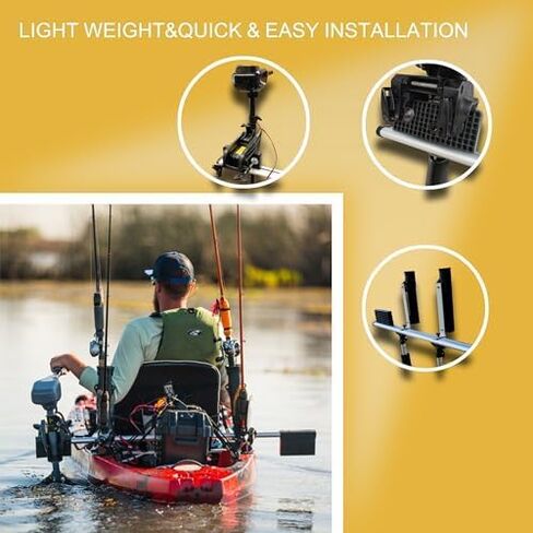 Trolling Motor Mount Bracket & Fishing Accessories Mount Platform for Kayak in Saudi Arabia