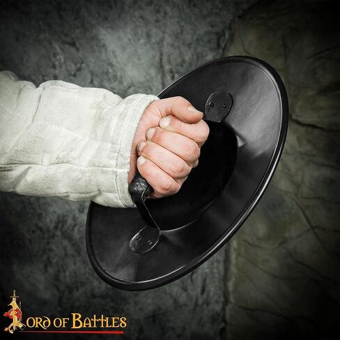 Lord of Battles Late Medieval Steel Buckler Archers Combat Buckler Shield Handmade Medieval Fencing Buckler Shield in Kuwait