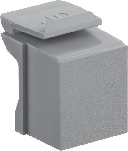 Leviton 41084-BEF BNC QuickPort Adapter, Nickel-Plated, Black in Kuwait
