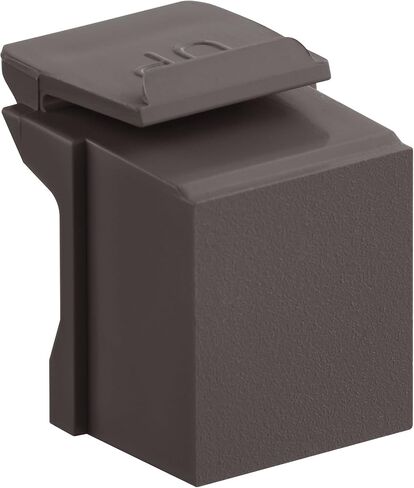 Leviton 41084-BEF BNC QuickPort Adapter, Nickel-Plated, Black in Kuwait