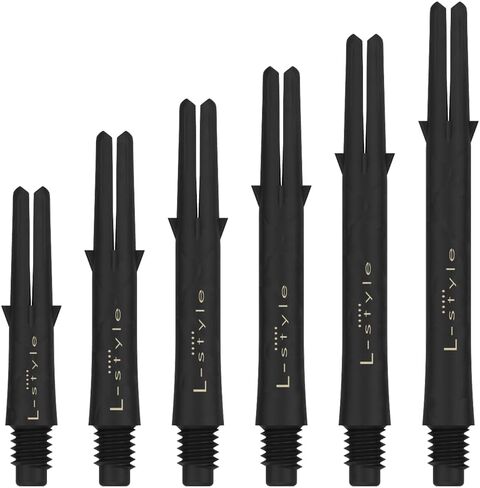 Dart Shafts: Carbon Fiber - 2BA Thread - for Soft Tip and Steel Tip Darts - Size 130 (Extra Short) in Kuwait