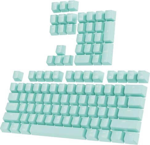 Pwnage Ultra Custom Cherry-Profile PBT Keycap Set for 60%, 65%, 68% 75%,100% keyboard Size - Double Shot PBT Non Shine Through Keyboard Keycaps - Gradient Gray in Saudi Arabia