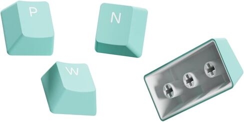 Pwnage Ultra Custom Cherry-Profile PBT Keycap Set for 60%, 65%, 68% 75%,100% keyboard Size - Double Shot PBT Non Shine Through Keyboard Keycaps - Gradient Gray in Saudi Arabia