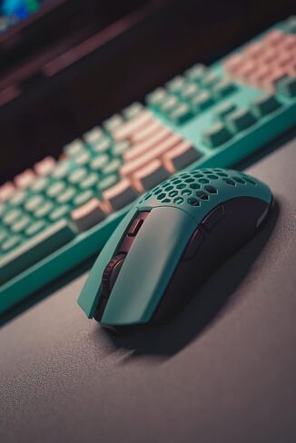Pwnage Ultra Custom Cherry-Profile PBT Keycap Set for 60%, 65%, 68% 75%,100% keyboard Size - Double Shot PBT Non Shine Through Keyboard Keycaps - Gradient Gray in Saudi Arabia