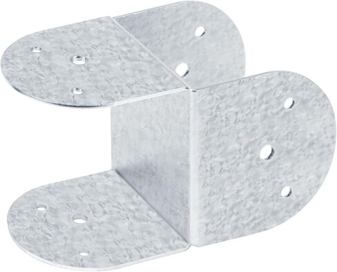 GBGS 4 Pcs 4x4 Post Caps Tie Bracket,Top Deck Bracket for Connecting Beam to Post,14 Gauge in Saudi Arabia