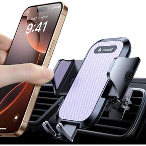 andobil Car Phone Holder Mount [The First Solidest & Most Stable Metal Clip] Phone Holders for Your Car Vent Cell Phone Holder Car Fit for iPhone 16 Pro Max 15 14 13 12 Pro Max & All Cell Phones in Kuwait