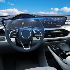 واقي شاشة سيارة 14 بوصة لسيارة Toyota 2022-2024 Tundra & 2023-2024 Sequoia Accessories GPS Navigation 9H صلابة الزجاج المقسى - HD Clear in Kuwait