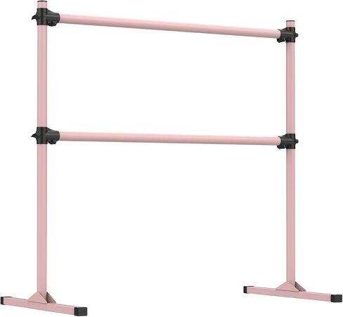 Zlinke Height Adjustable Ballet Barre, Freestanding Ballet Bar, Heavy Duty Dance Bar Support, Sturdy Construction, Anti-Slip in Saudi Arabia