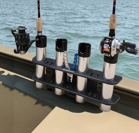 Brocraft 3 Rods Storage For 90 Degree Boat Track System/Lund Sport Track Rod Holder/Versatrack Track Rod Holder in Saudi Arabia