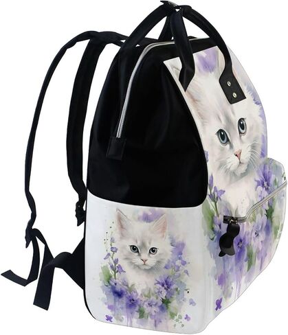Alaza Gothic Style Crow Laptop Backpack Backpack anti Budse Prose Prose for Women Men ، 15.6 inch Doctor Bag College Prots Travel Daypack Daypack in Saudi Arabia