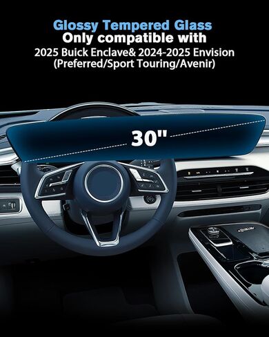 واقي شاشة سيارة 14 بوصة لسيارة Toyota 2022-2024 Tundra & 2023-2024 Sequoia Accessories GPS Navigation 9H صلابة الزجاج المقسى - HD Clear in Kuwait