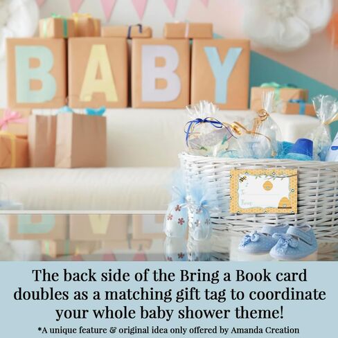 Baby Shower Invites Gender Neutral – Honeycomb Bee Baby Shower Invitation Bundle with Diaper Raffle Tickets, Book Request Cards & Envelopes. Set of 20 5X7 New Little Honey On The Way Invitation Kit in Kuwait