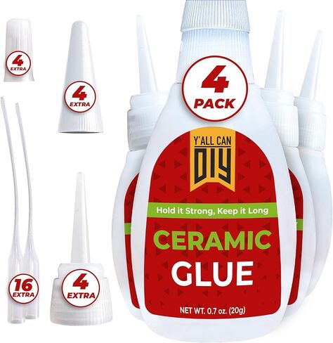 Y'AllCandiy Super Glue for Metal 1 PK X .7 Oz. (20G)-صيغة عالية القوة ، رابطة فورية للفولاذ المقاوم للصدأ ، الألومنيوم ، المجوهرات ، الزجاج والحرف ، مقاومة للماء ، طرف دقيق لسهولة التحكم in Kuwait