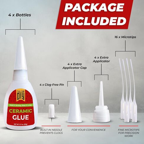 Y'AllCandiy Super Glue for Metal 1 PK X .7 Oz. (20G)-صيغة عالية القوة ، رابطة فورية للفولاذ المقاوم للصدأ ، الألومنيوم ، المجوهرات ، الزجاج والحرف ، مقاومة للماء ، طرف دقيق لسهولة التحكم in Kuwait