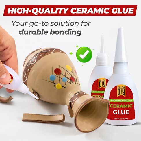 Y'AllCandiy Super Glue for Metal 1 PK X .7 Oz. (20G)-صيغة عالية القوة ، رابطة فورية للفولاذ المقاوم للصدأ ، الألومنيوم ، المجوهرات ، الزجاج والحرف ، مقاومة للماء ، طرف دقيق لسهولة التحكم in Kuwait