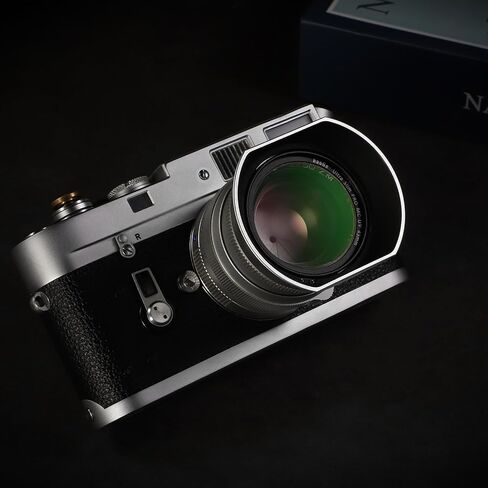 Haoge Square Metal Lens Hood for Voigtlander NOKTON 35mm f1.4, 40mm f1.4, 50mm f1.5 Aspherical II 28mm F1.5 VM Lens,Carl Zeiss Biogon T* 35mm f2 35mm f2.8 ZM, Planar T* 2/50 50mm f2 ZM in Saudi Arabia