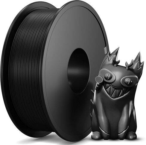 EndlessFilament PLA Filament Black 500g(1.1lbs) - 3D Printer Filament - 1.75mm 3D Printing Filament - Fits Most FDM 3D Printers - Durable 1.75 mm Filamanet with Dimensional Accuracy +/- 0.02 mm in Saudi Arabia