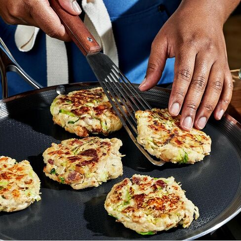 HexClad Hybrid Nonstick Double Burner Griddle, Compatible with All Cooktops, Oven-Safe up to 500ºF, Metal-Utensil Safe in Saudi Arabia