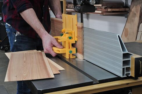 Microjig GRR-Ripper Pro-Ultimate 3D pushblock للسلامة والدقة والتحكم | نظام القوة 3-توجيه | يتضمن مجموعة Syferip | مثالي لمشاهدة الطاولة ، جدول التوجيه والمزيد ، GR-200PRO ، الأصفر in Kuwait