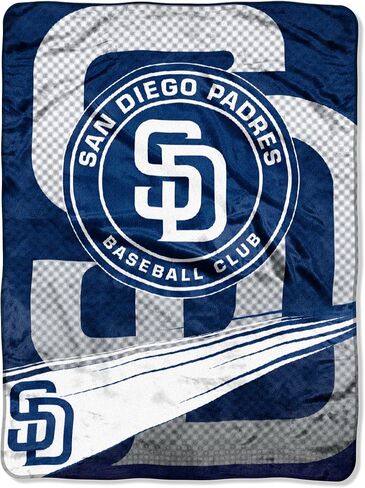 Officially Licensed MLB Speed Raschel Throw Blanket, Soft & Cozy, Washable, Throws & Bedding, 60" x 80" in Saudi Arabia