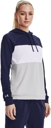 هودي نسائي من Under Armour Qualifier Fleece Blocked M in Saudi Arabia