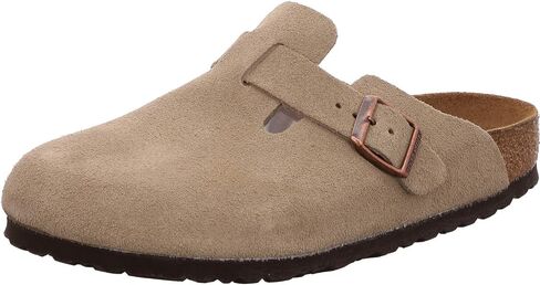 Birkenstock Women's Boston Soft Footbed Clogs, Mink, Tan, 10-10.5 Medium US in Saudi Arabia