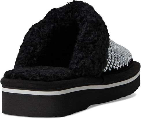 ARIAT Women's Indoor/Outdoor Warm Comfortable Jackie Square Toe Exotic Platform Stack Slippers with Suede Leather Uppers in Saudi Arabia