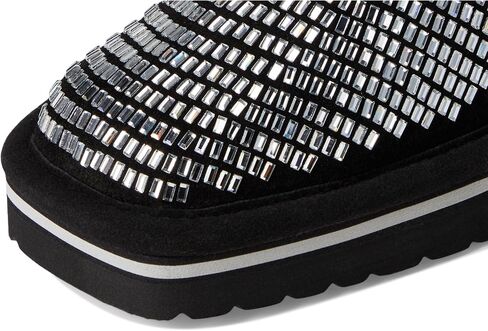ARIAT Women's Indoor/Outdoor Warm Comfortable Jackie Square Toe Exotic Platform Stack Slippers with Suede Leather Uppers in Saudi Arabia