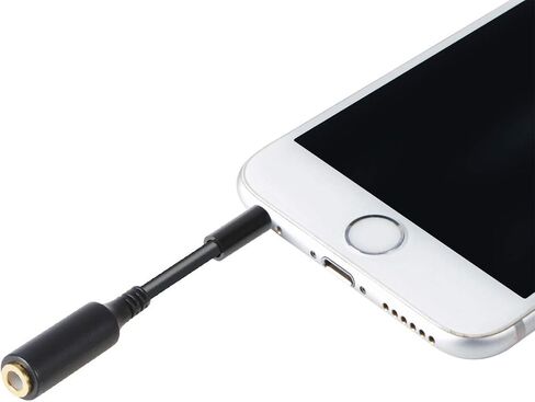 3-Pack AUX Headphone 3.5mm Extension Cable - Male to Female Extender Audio Auxiliary Jack Adapter Wire Cord Plug Connector for iPhone iPod iPad, Smartphone Tablet, Home Car Speaker System (3 INCH) in Saudi Arabia