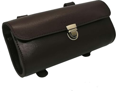 Wuyan Bike Handlebar Leather Beacs Under Retro Retro Mountain Mountain Mtb Road Bike Leather Bag bage للهاتف الخلوي ， سرج تخزين المقعد الخلفي للتخزين. in Kuwait