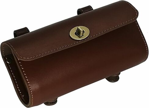 Wuyan Bike Handlebar Leather Beacs Under Retro Retro Mountain Mountain Mtb Road Bike Leather Bag bage للهاتف الخلوي ， سرج تخزين المقعد الخلفي للتخزين. in Kuwait