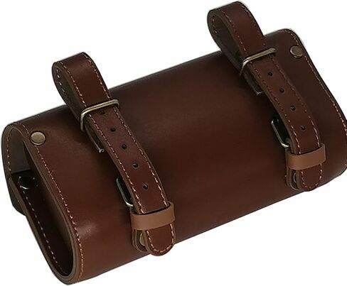 Wuyan Bike Handlebar Leather Beacs Under Retro Retro Mountain Mountain Mtb Road Bike Leather Bag bage للهاتف الخلوي ， سرج تخزين المقعد الخلفي للتخزين. in Kuwait