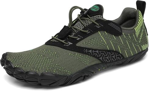 Saguaro Womens Mens Barefoot Shoes Minimalist Trail Runner Wide Toe Box Zero Drop Outdoor Cross Shoe in Kuwait