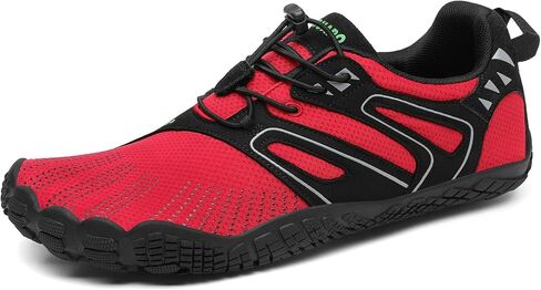 Saguaro Womens Mens Barefoot Shoes Minimalist Trail Runner Wide Toe Box Zero Drop Outdoor Cross Shoe in Kuwait