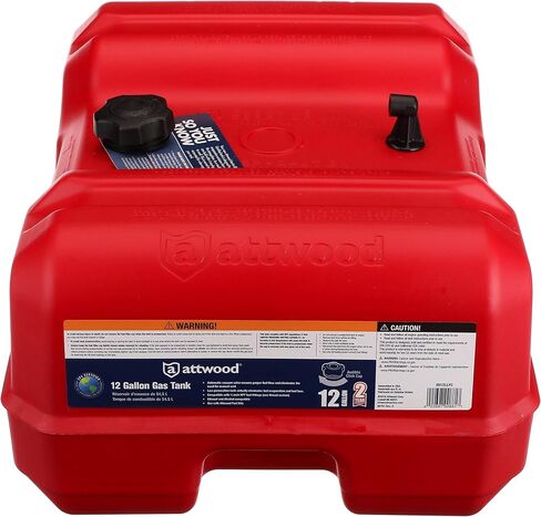 Attwood 8806LPG2S خزان وقود القوارب البحرية المحمولة ، معتمد من EPA - 6 جالون - مع مقياس الوقود in Kuwait