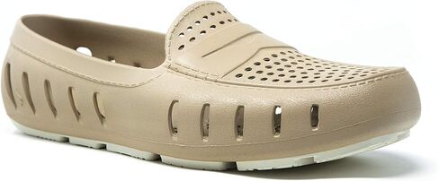 Floafers Footwear Country Club Driver Bright White/Harbor Mist Gray 11 M in Saudi Arabia