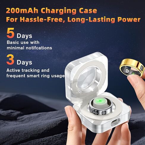 Sizing Kit Smart Ring - Ring Sizer First Before You Buy - Ring Sizer Measuring Tool for Women Men, Choose from 8 Sizes - Sizes 6 to 13, Find The Perfect Ring Size Smart Ring Sizer in Kuwait