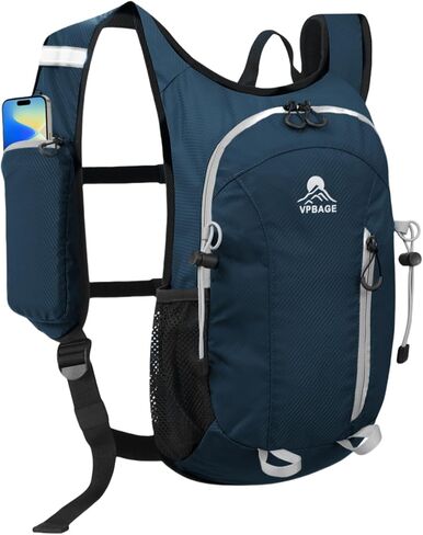 Foldable Small Hiking Backpack with 3 Strap Pockets – Lightweight 300D Spill-proof Daypack for Men Women – Packable Small Travel Backpack with Chest Strap & Trekking Pole Holder – Durable Outdoor Bag in Kuwait
