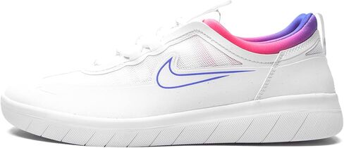 حذاء التزلج Nike SB Nyjah Free 2 للرجال (Summit White/Black، us_Footwear_Size_System، للبالغين، الرجال، رقمي، متوسط، رقمي_9) in Saudi Arabia