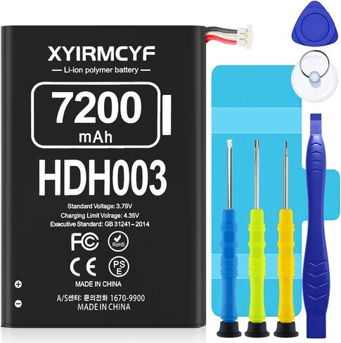 15500 مللي أمبير في الساعة فائق السعة بطارية متوافقة مع iPhone 13 Pro Max ، 0 بطارية استبدال Li-Polymer Cycle Li-Polymer لـ iPhone 13 Pro Max ، مع مجموعة أدوات الإصلاح المهنية in Kuwait