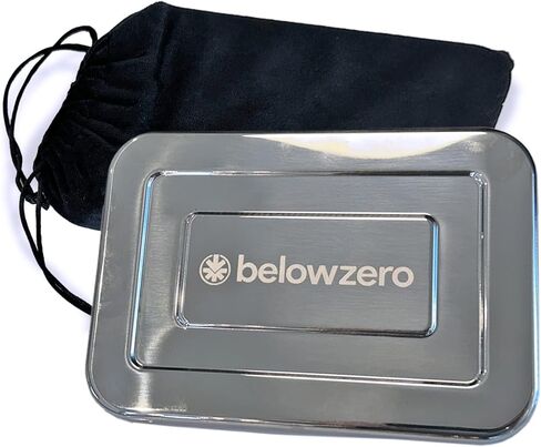 Below Zero Deluxe Stainless Steel Cooling Pack - Durable Ice Pack Lasts 48 Hours, Ice Pack for Bento, Lunch Bags, Coolers, Picnics, Camping, Beachgoers, Sporting Events - Longest Lasting (3 Pack) in Kuwait