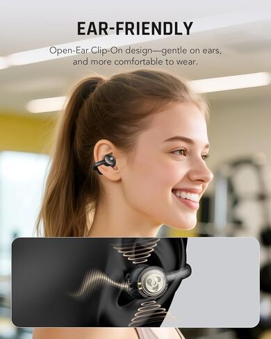 سماعات أذن بلوتوث لاسلكية من بلاك شارك مع زمن استجابة منخفض للغاية 45 مللي ثانية، ألعاب 5.2، أوضاع مزدوجة، محرك 10 ملم، وقت تشغيل 35 ساعة، مقاومة للماء IPX4، ميكروفون مدمج - لوسيفر T1 in Kuwait