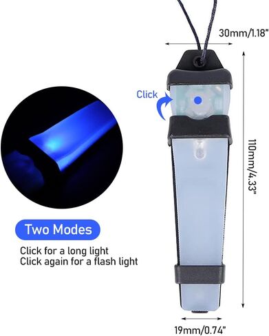 Personal Identification Marker Red Light FMA Helmet Flashing Signal Light for Hiking Boat Cycling in Saudi Arabia