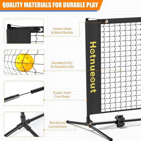 Pickleball Set with Net and Paddles 5FT Wide Indoor Mini Portable Pickle Ball Practice Net Small Equipment Training Net, for Driveways, Outdoor Home in Saudi Arabia