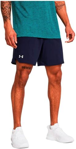 Under Under Armor Men UA Villish 6 "" شورت ، xx-large ، العسل البرتقالي / الأسود in Kuwait