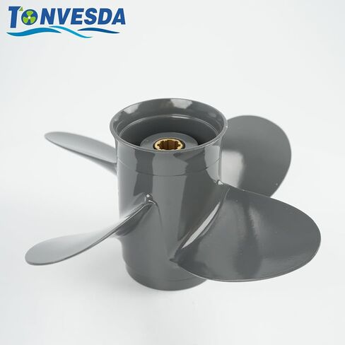 OEM Upgrade Aluminum Outboard Boat Propeller for Honda Engines 8 Spline Tooth 8-20 HP (9 1/4x9) in Saudi Arabia