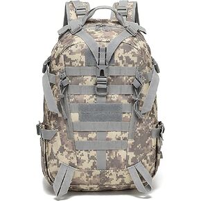 حقيبة الظهر التكتيكية Aigear ، 45L Letter 'M' Surname Series Propack Military ، Bug Out Bag for Men Women Hiking Hiking Heaking Hearch Encution Armition Daypack in Kuwait
