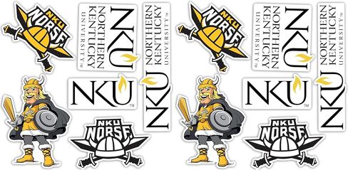 Desert Cactus Northern Kentucky University Sticker Norse Viking Sticker Vinyl Decals Laptop Water Bottle Car Scrapbook Sheet T2 (Type 2) in Saudi Arabia