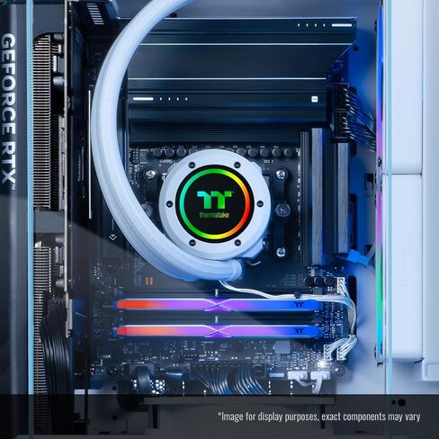Thermaltake LCGS View 9880-380 Gaming Desktop (AMD Ryzen ™ 7 9800x3d ، ToughRam 32GB DDR5 6400MT/S RGB Memory ، NVIDIA® GEFORCE RTX ™ 5080 ، 1TB NVME M. in Kuwait