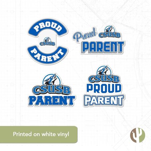 Desert Cactus University of Michigan Sticker Wolverines UM U of M Go Blue Hail Vinyl Decal Laptop Water Bottle Car Scrapbook Sheet (Proud Parent Sheet) in Saudi Arabia